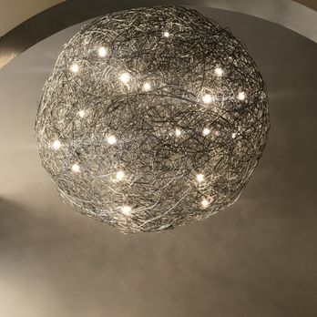 The Independent Hotel - Light fixture in lobby - Hotels Near Me - Rome, RM