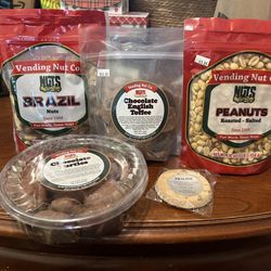 Vending Nut Company - Some of my stash- getting ready for Christmas