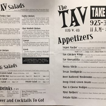 The Tav - The Menu - American Near Me - Ellensburg, Washington The Tav - The Menu - American Near Me - Ellensburg, Washington