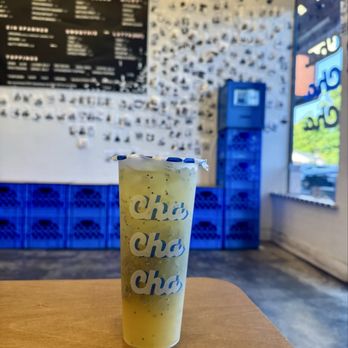 ChaChaCha - Kumquat Lemon Green Tea (Aloe, BS) - Desserts Near Me - Fremont, California ChaChaCha - Kumquat Lemon Green Tea (Aloe, BS) - Desserts Near Me - Fremont, California