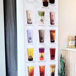 Kokee Tea - South Riding - An assortment of signature drinks
