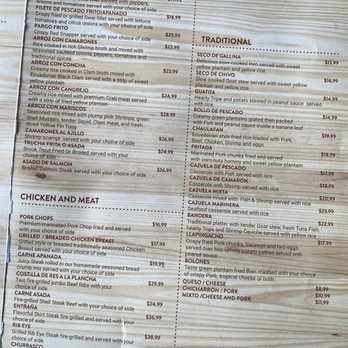Barzola - Menu - Latin American Near Me - Astoria, New York Barzola - Menu - Latin American Near Me - Astoria, New York