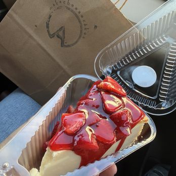 Mak & Cheesecakes - Classic Strawberry cheesecake - Desserts Near Me - Greenville, South Carolina