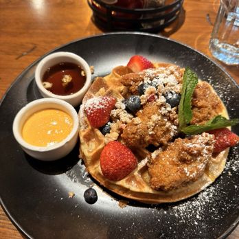 Surisan - Chicken & Ricotta Waffle - Korean Near Me - San Francisco, California Surisan - Chicken & Ricotta Waffle - Korean Near Me - San Francisco, California