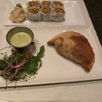 The Hamilton - Ropa Vieja Empanada / Spicy Salmon* (GF) - Seafood Near Me - Washington, DC, District of Columbia The Hamilton - Ropa Vieja Empanada / Spicy Salmon* (GF) - Seafood Near Me - Washington, DC, District of Columbia