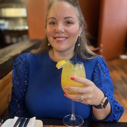 The white sangria was absolutely delicious. The white sangria was absolutely delicious.