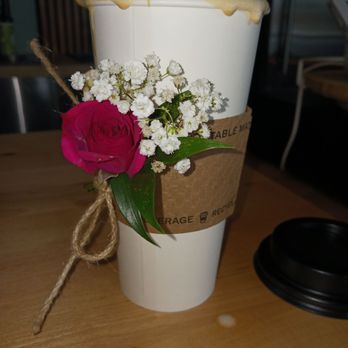 The Bloom Lounge - I love how I get a mini bouquet with my coffee - Coffee & Tea Near Me - Apopka, Florida The Bloom Lounge - I love how I get a mini bouquet with my coffee - Coffee & Tea Near Me - Apopka, Florida
