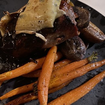 Milestone - Medium well done ribeye steak with caramelized veggies to perfection - American Near Me - El Dorado Hills, California Milestone - Medium well done ribeye steak with caramelized veggies to perfection - American Near Me - El Dorado Hills, California