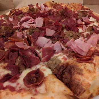 Enzo's Pizza - All the Meat (ATM) - Pizza Near Me - Durham, North Carolina