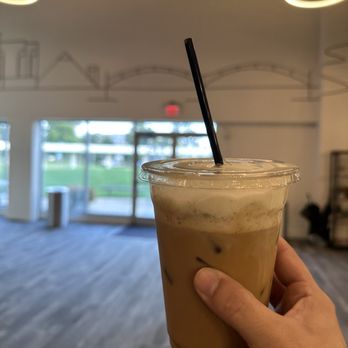 The Hub Coffee - Coconut Mall -- a cinnamon-brown sugar latte with a coconut cream cold foam from their summer menu - Coffee & Tea Near Me - Memphis, Tennessee The Hub Coffee - Coconut Mall -- a cinnamon-brown sugar latte with a coconut cream cold foam from their summer menu - Coffee & Tea Near Me - Memphis, Tennessee