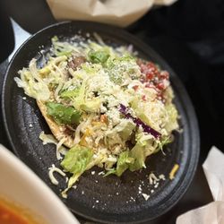 Salsa's Fresh Mexican Grill - Carnitas tostada