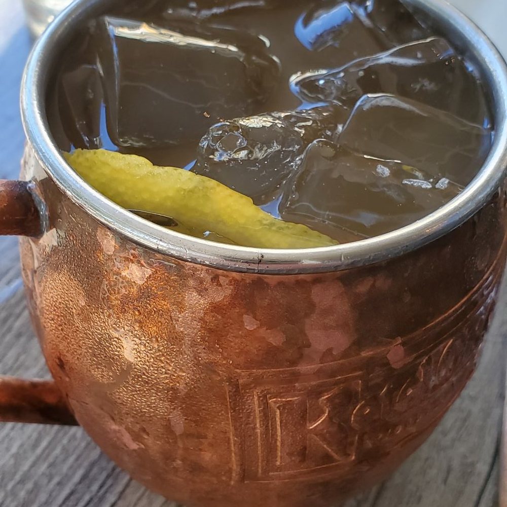 The Stubborn Mule - I ordered the Glasgow Mule just because the name is so damned cutever (cute and clever) - New American Near Me - Orlando, Florida The Stubborn Mule - I ordered the Glasgow Mule just because the name is so damned cutever (cute and clever) - New American Near Me - Orlando, Florida