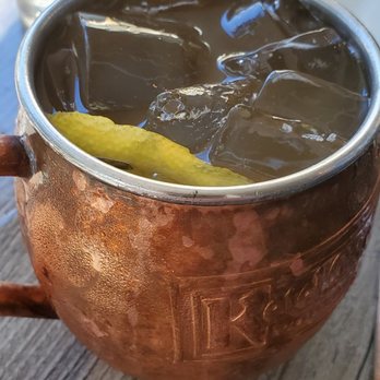 The Stubborn Mule - I ordered the Glasgow Mule just because the name is so damned cutever (cute and clever) - New American Near Me - Orlando, Florida The Stubborn Mule - I ordered the Glasgow Mule just because the name is so damned cutever (cute and clever) - New American Near Me - Orlando, Florida