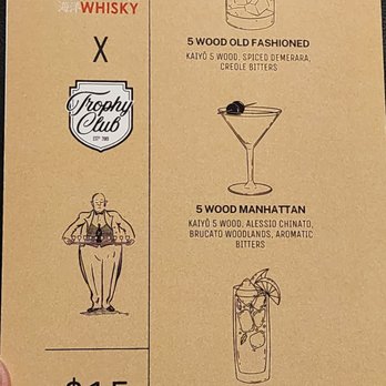 Trophy Club - special drink menu for event - Cocktail Bars Near Me - Sacramento, California Trophy Club - special drink menu for event - Cocktail Bars Near Me - Sacramento, California