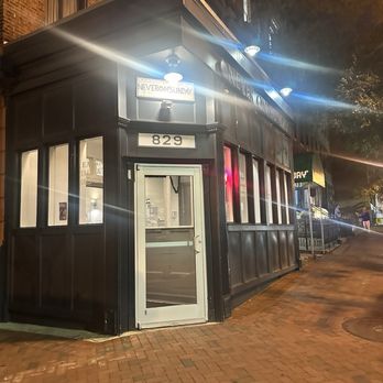 Never On Sunday - Front entrance - Greek Near Me - Baltimore, Maryland Never On Sunday - Front entrance - Greek Near Me - Baltimore, Maryland
