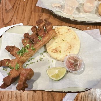 Arepas Pues - Chicharon con Arepa - Venezuelan Near Me - Silver Spring, Maryland
