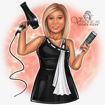 Veronica's Unisex Salon - Logo - Hair Salons Near Me - Stamford, Connecticut Veronica's Unisex Salon - Logo - Hair Salons Near Me - Stamford, Connecticut