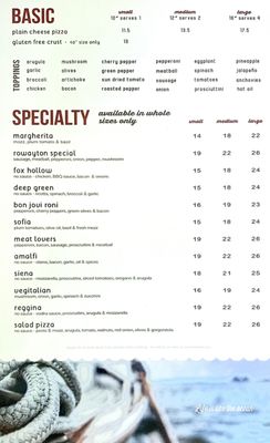Menu photo 2 Rowayton Pizza Norwalk, CT