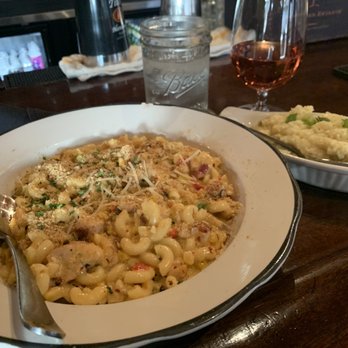 Moonshine Grill - Green Chili Mac and Green Chili Grits - Southern Near Me - Austin, Texas