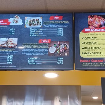 Pio Pio Grill - The Menu with price - Mexican Near Me - Oxon Hill, Maryland Pio Pio Grill - The Menu with price - Mexican Near Me - Oxon Hill, Maryland