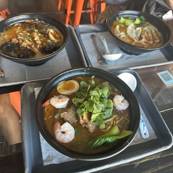 In Ramen - This was the food as I said before it was very delicious but the service was a big issue (also charged $5 for the small 3 pieces of shrimp) - Ramen Near Me - Dania Beach, Florida