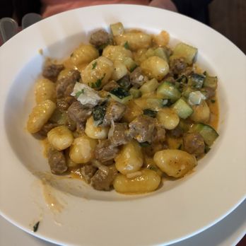 Villa Napoli - Gnocchi Sausage and Zucchini - Italian Near Me - Turlock, California