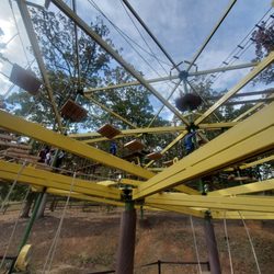 Rope Adventure Park - Luray Caverns - View of the upper levels