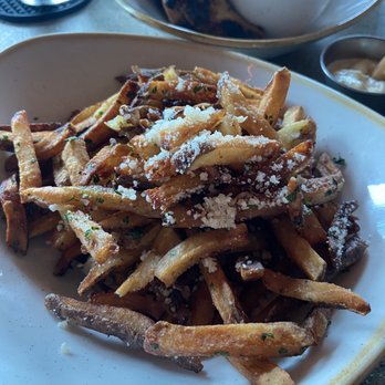 Monkeypod Kitchen by Merriman - Garlic Truffle Oil Fries - New American Near Me - Kihei, Hawaii Monkeypod Kitchen by Merriman - Garlic Truffle Oil Fries - New American Near Me - Kihei, Hawaii
