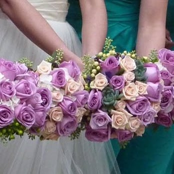 Pink Petals - Me and the girls showing off our beautiful bouquets - Florists Near Me Pink Petals - Me and the girls showing off our beautiful bouquets - Florists Near Me