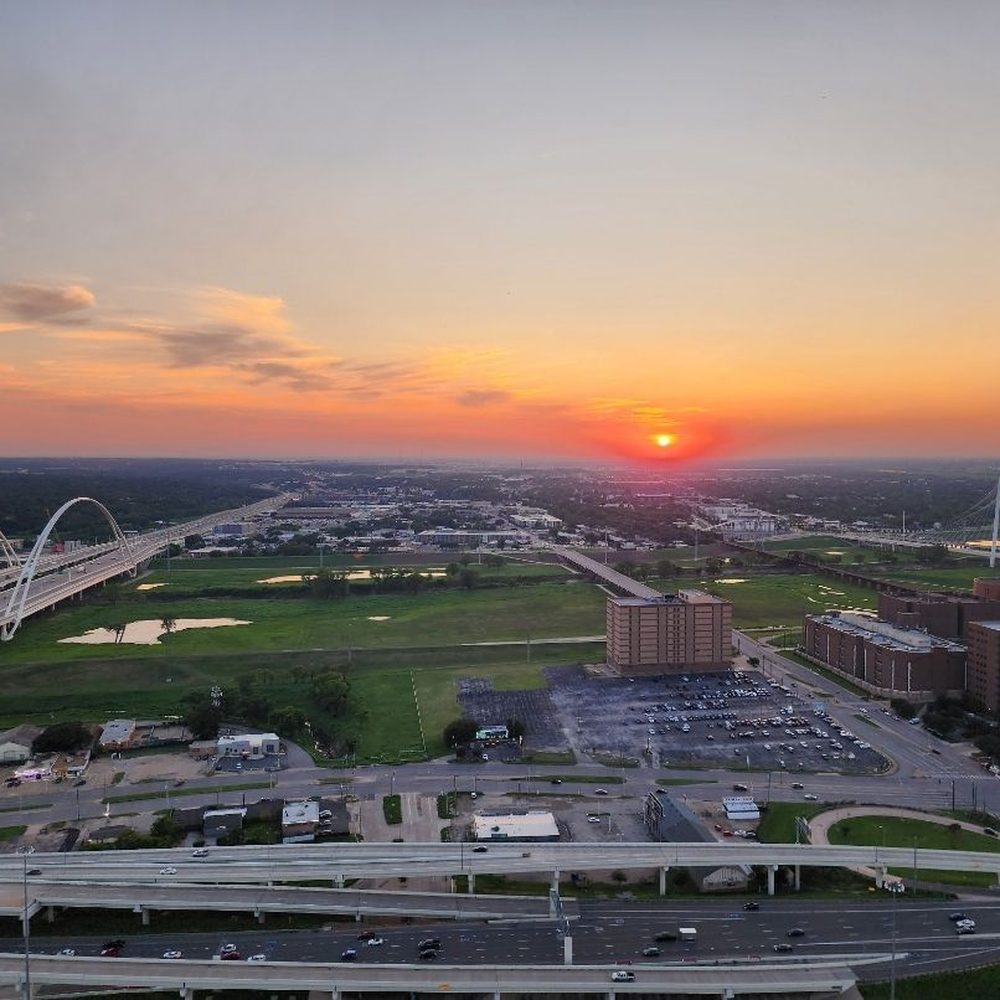 Reunion Tower - Sunset View - Landmarks & Historical Buildings Near Me - Dallas, Texas