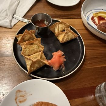 Kain Tayo - Crispy Camembert Mushroom Wontons - Asian Fusion Near Me - Canmore, Alberta Kain Tayo - Crispy Camembert Mushroom Wontons - Asian Fusion Near Me - Canmore, Alberta