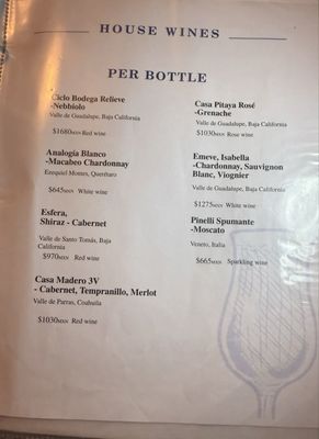 Menu photo 8 San Giovanni Trattoria Valladolid, YUC Menu photo 8 San Giovanni Trattoria Valladolid, YUC