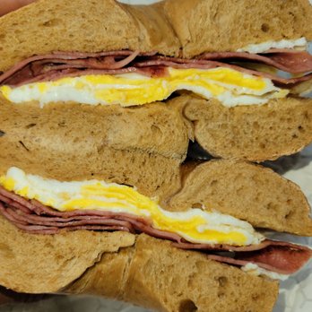 The Bagelry - Turkey bacon and egg bagel - Bagels Near Me - Cedar Knolls, New Jersey