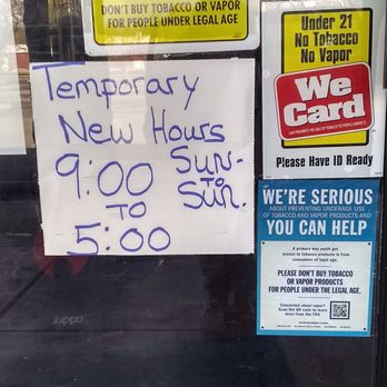 Cigarettes For Less - Temporary hours. - Tobacco Shops Near Me - Atascadero, California