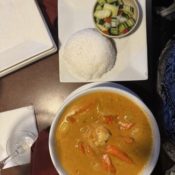 Lanna Thai Restaurant - Shrimp curry - Thai Near Me - Tulsa, Oklahoma