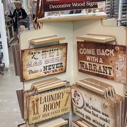 JohnnyLees Something for Men - Fun decorative wood signs