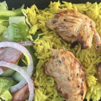Crave Mediterranean Grill - Chicken Tikka Plate - Salad Near Me - El Cajon, California Crave Mediterranean Grill - Chicken Tikka Plate - Salad Near Me - El Cajon, California