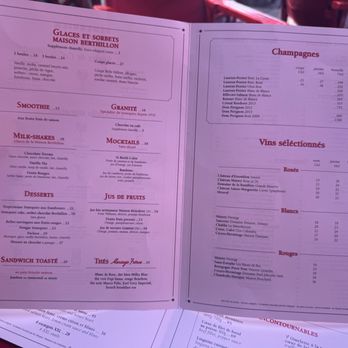 Sénéquier - Menu - Cafes Near Me - Saint Tropez, 83 Sénéquier - Menu - Cafes Near Me - Saint Tropez, 83