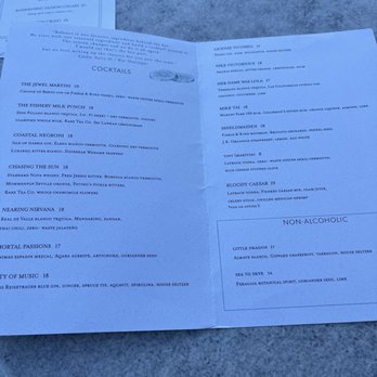 The Fishery - Cocktail menu - Seafood Markets Near Me - San Diego, California The Fishery - Cocktail menu - Seafood Markets Near Me - San Diego, California