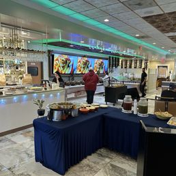 Daily buffet which is quite awesome