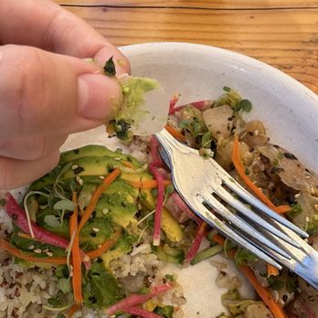 Malibu Farm Restaurant - Piece of plastic in food. YIKES - Salad Near Me - Malibu, California Malibu Farm Restaurant - Piece of plastic in food. YIKES - Salad Near Me - Malibu, California
