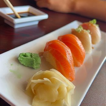 Sushi Express - Yellowtail and Salmon Nigiri - Sushi Bars Near Me - Amarillo, Texas