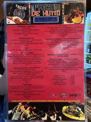 Menu photo 8 Los Tacos de Humo Isla Mujeres, ROO Menu photo 8 Los Tacos de Humo Isla Mujeres, ROO