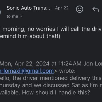 Sonic Auto Transportation - Vehicle Shipping Near Me - Costa Mesa, California