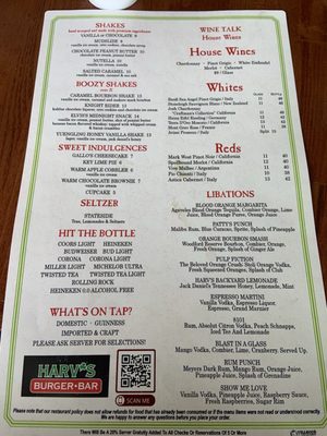 Menu photo 1 Burger Bar at Gallo's Philadelphia, PA Menu photo 1 Burger Bar at Gallo's Philadelphia, PA