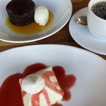 Passionfish - Torte and panna cotta - Seafood Near Me - Pacific Grove, California Passionfish - Torte and panna cotta - Seafood Near Me - Pacific Grove, California