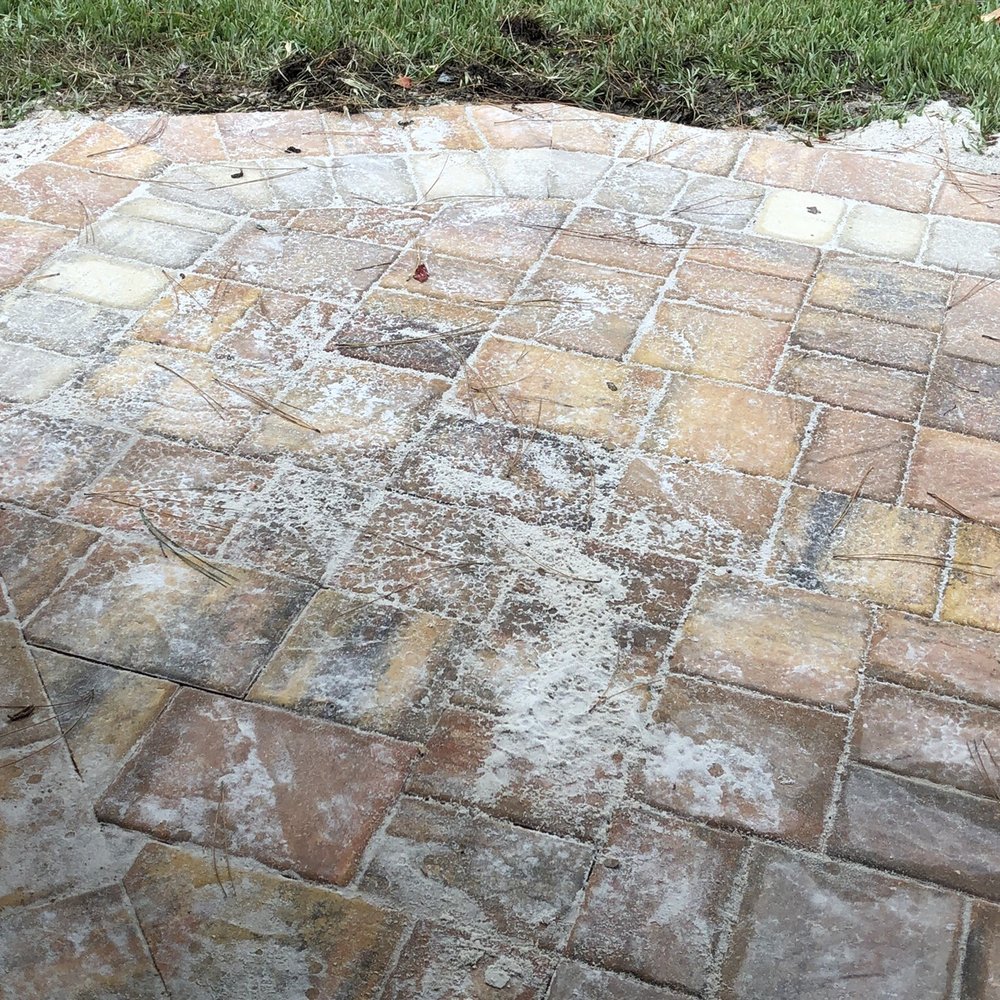 Payless Brick Pavers - Sand thrown everywhere and never cleaned up. - Masonry/Concrete Near Me - Jacksonville, Florida