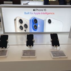 Spectrum - Phones on display.