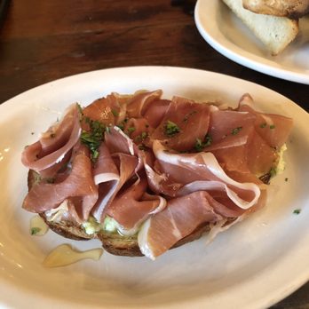 Toast - Toast with honey prosciutto & ricotta - Breakfast & Brunch Near Me - New Orleans, Louisiana Toast - Toast with honey prosciutto & ricotta - Breakfast & Brunch Near Me - New Orleans, Louisiana