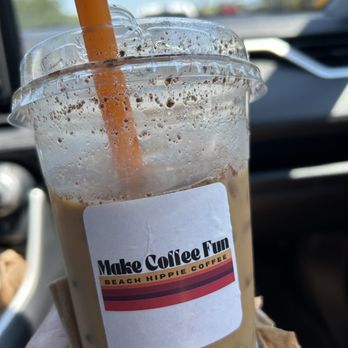 Beach Hippie Coffee - Bananas foster Iced latte - Coffee & Tea Near Me - Myrtle Beach, South Carolina Beach Hippie Coffee - Bananas foster Iced latte - Coffee & Tea Near Me - Myrtle Beach, South Carolina